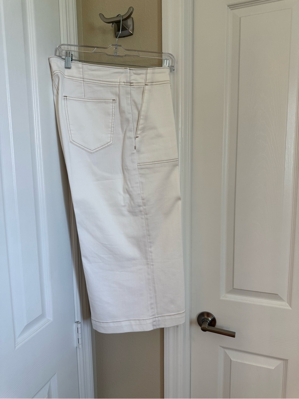 Chico's Men's Cream Straight Jeans